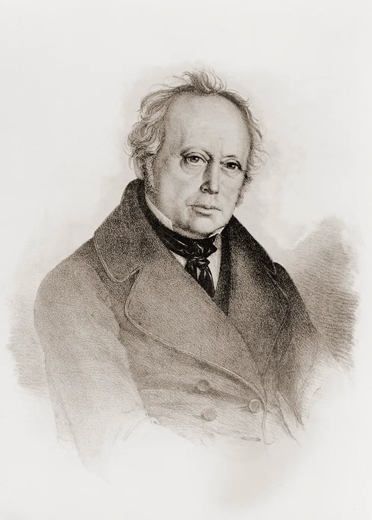 Porträt von Ludwig Grass (1789–1860) – Gedenkseite