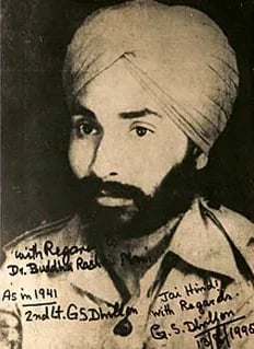 Porträt von Gurbaksh Singh Dhillon (1914–2006) – Gedenkseite
