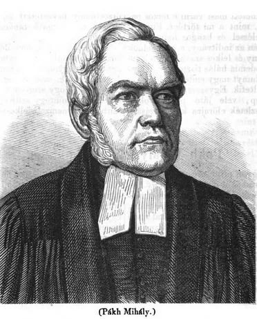 Portrait of Mihály Pákh (1795–1859) – memorial page