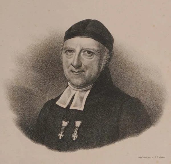 Porträt von Christian Friedrich Callisen (1777–1861) – Gedenkseite