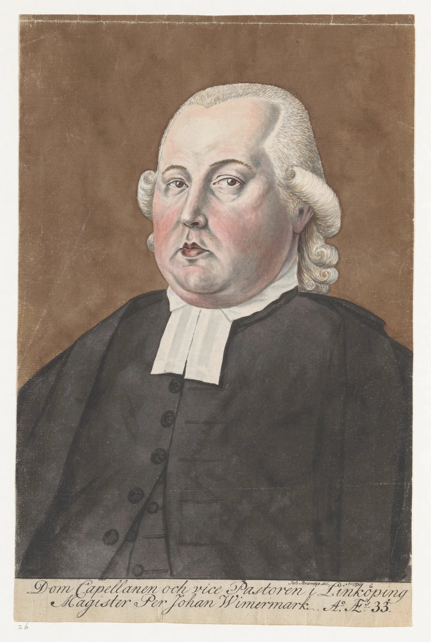 Porträt von Per Johan Wimermark (1763–1828) – Gedenkseite