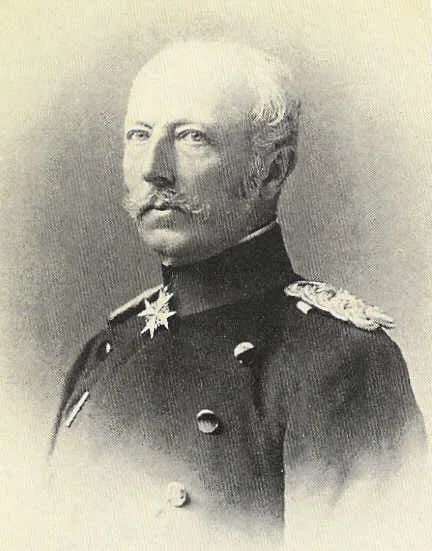 Porträt von Gustav Hermann von Alvensleben (1827–1905) – Gedenkseite