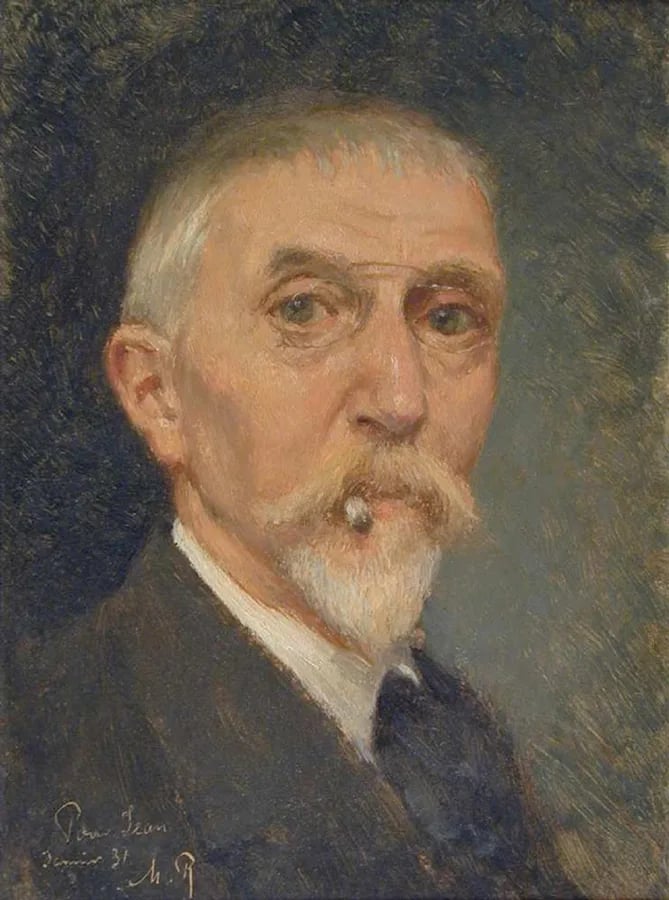 Portrait of Marcel Rieder (1862–1942) – memorial page