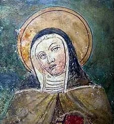 Porträt von Philippa Mareri (1190–1236) – Gedenkseite