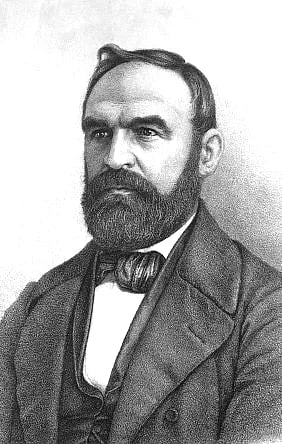 Porträt von Heinrich Zollinger (1818–1859) – Gedenkseite