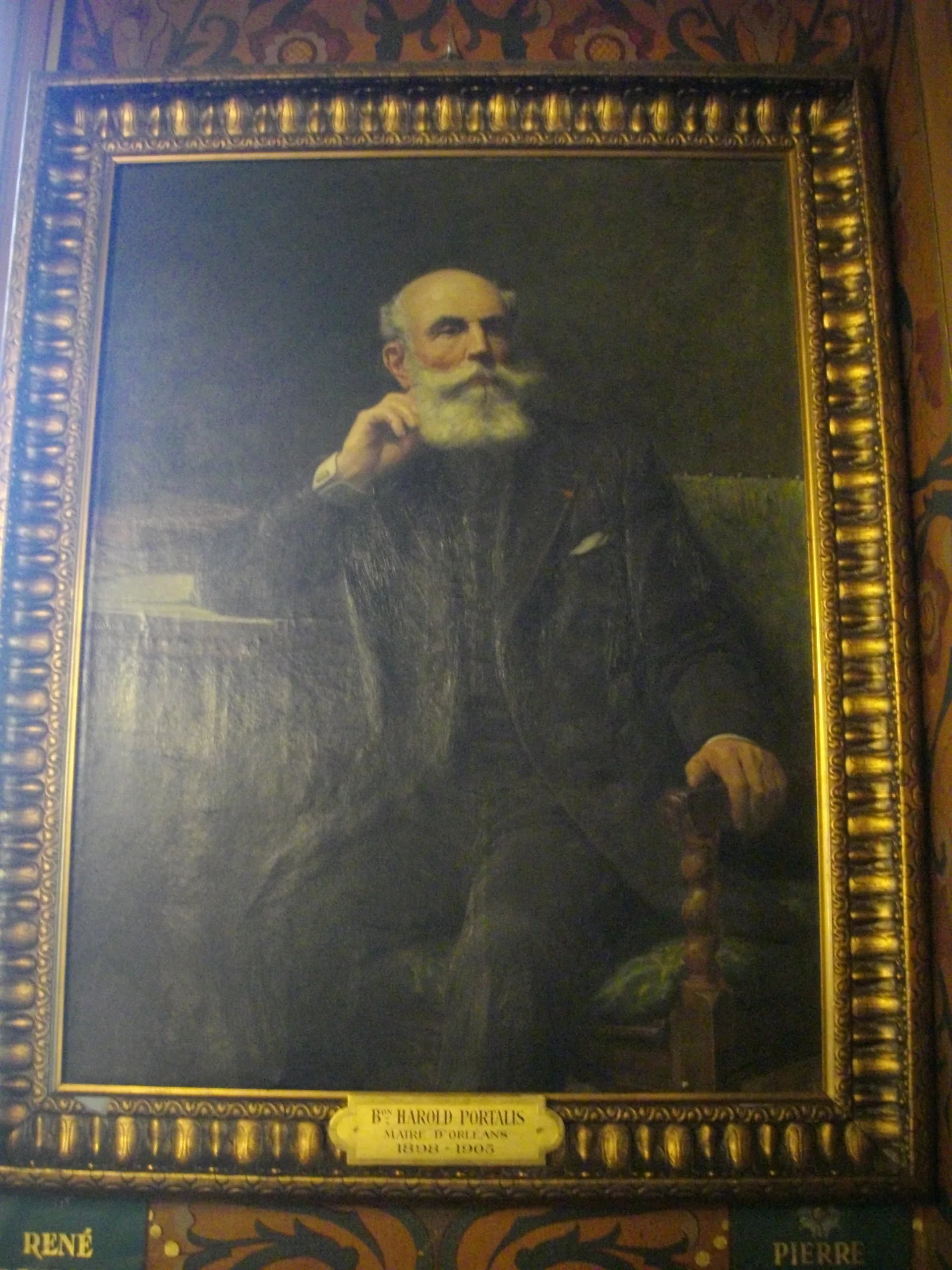 Portrait of Harold Portalis (1841–1917) – memorial page