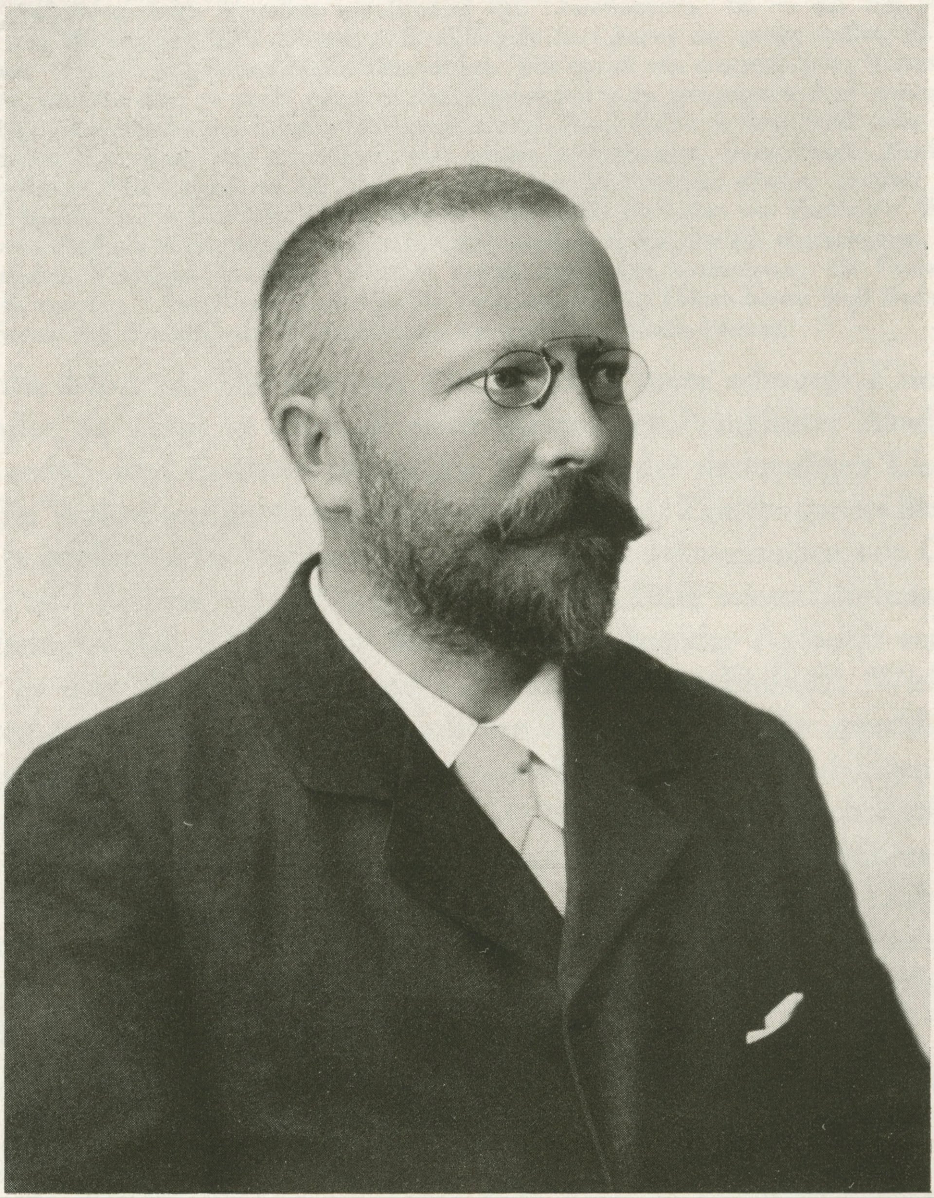 Porträt von Heinrich Morf (1854–1921) – Gedenkseite