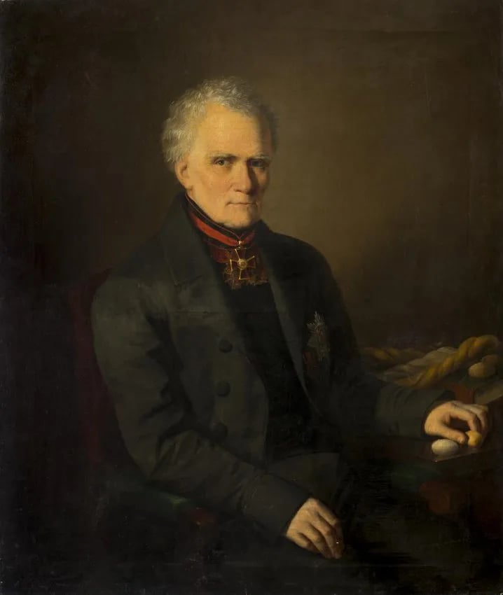Portrait of Alexey Rebrov (1776–1862) – memorial page