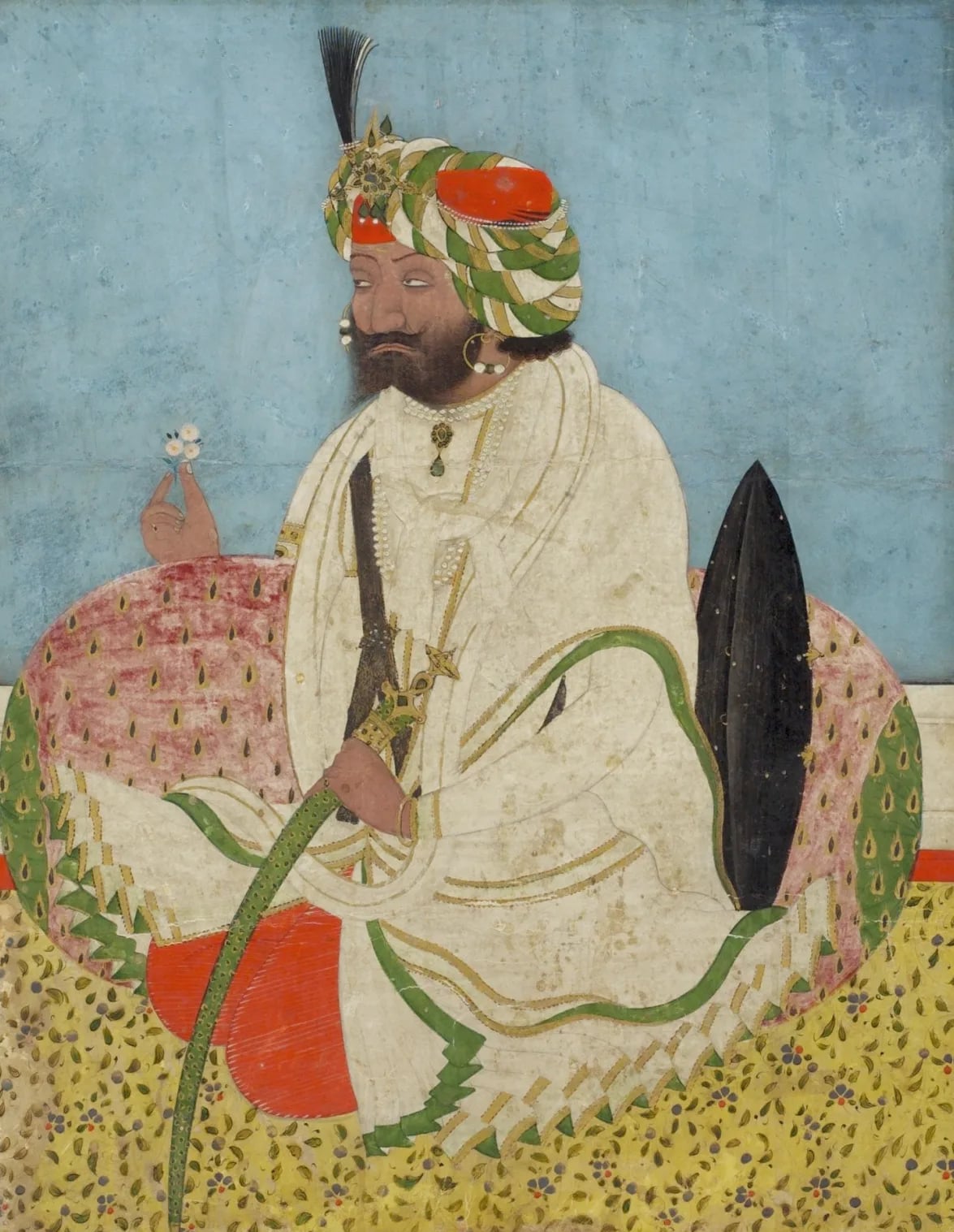Porträt von Gulab Singh (1792–1857) – Gedenkseite