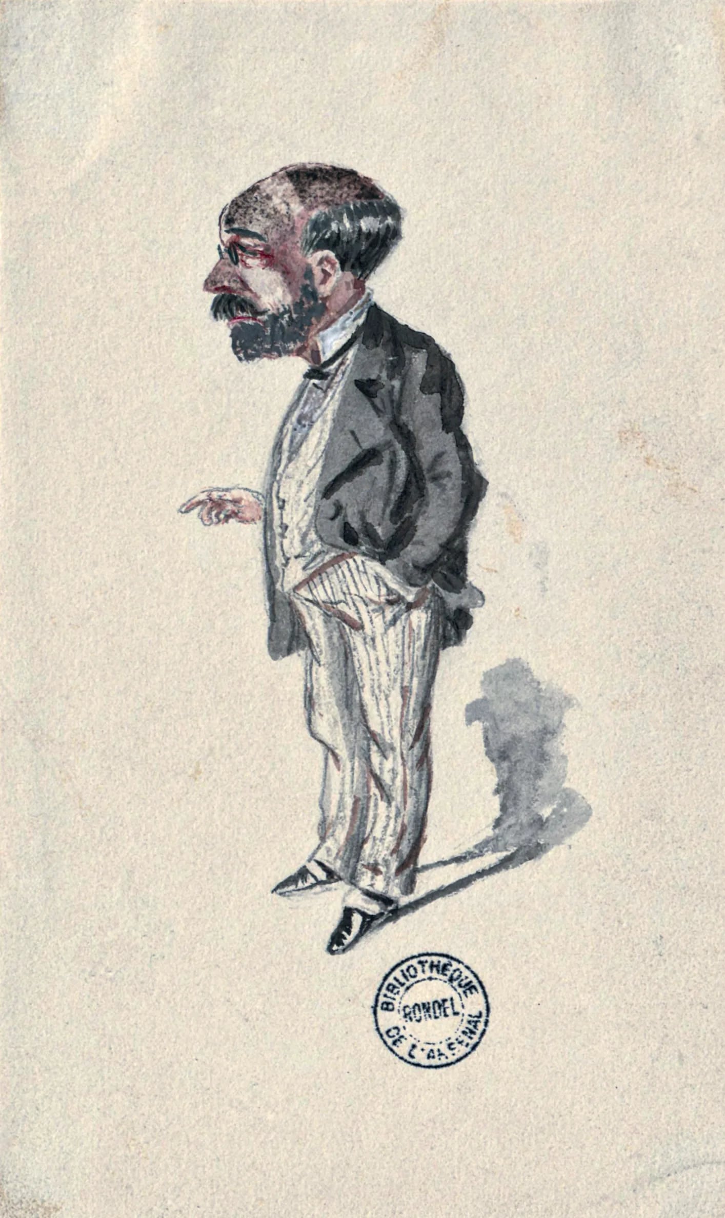 Portrait of Léon Dormeuil (1824–1882) – memorial page