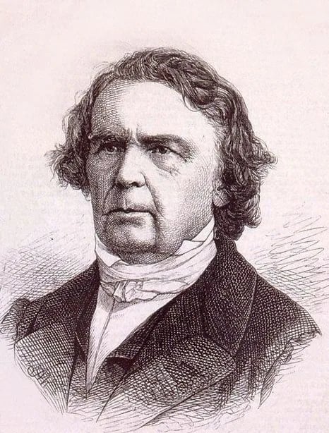Porträt von Johann Friedrich Bruch (1792–1874) – Gedenkseite