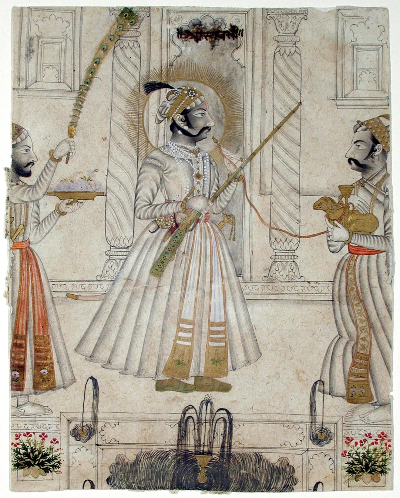 Portrait of Amar Singh II (1672–1710) – memorial page
