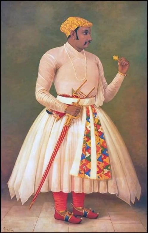 Porträt von Amar Singh I (1559–1620) – Gedenkseite