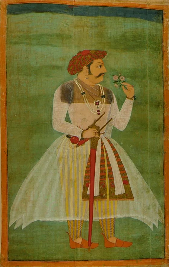 Porträt von Jagat Singh I (1607–1652) – Gedenkseite