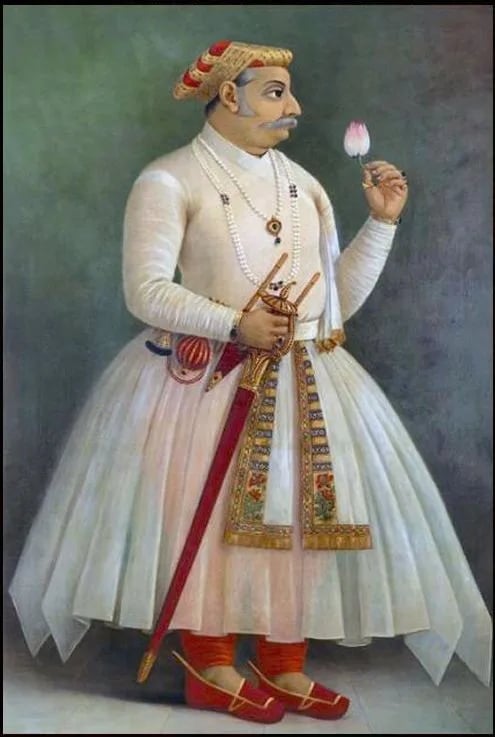 Porträt von Raj Singh I (1629–1680) – Gedenkseite