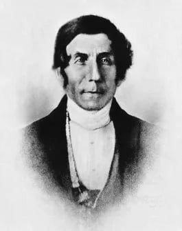 Porträt von François-Louis Cailler (1796–1852) – Gedenkseite