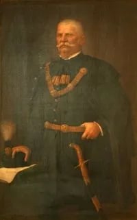 Porträt von László Bencs (1841–1905) – Gedenkseite