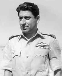 Porträt von Air Commodore Sajad Haider (1932–2025) – Gedenkseite