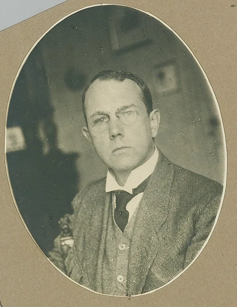 Portrait of Marinus Sanders (1881–1925) – memorial page
