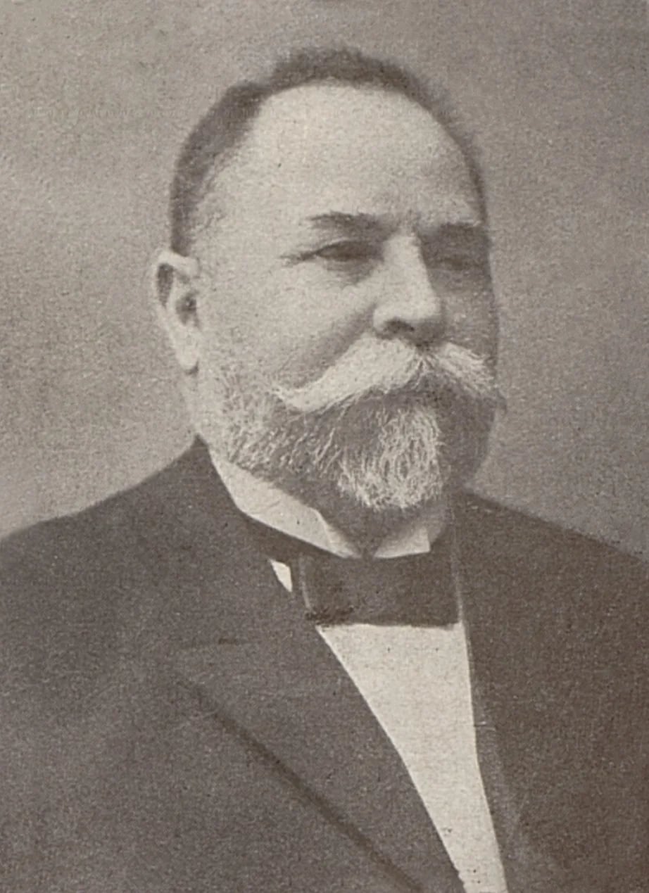Porträt von Josef Bečka (1850–1934) – Gedenkseite
