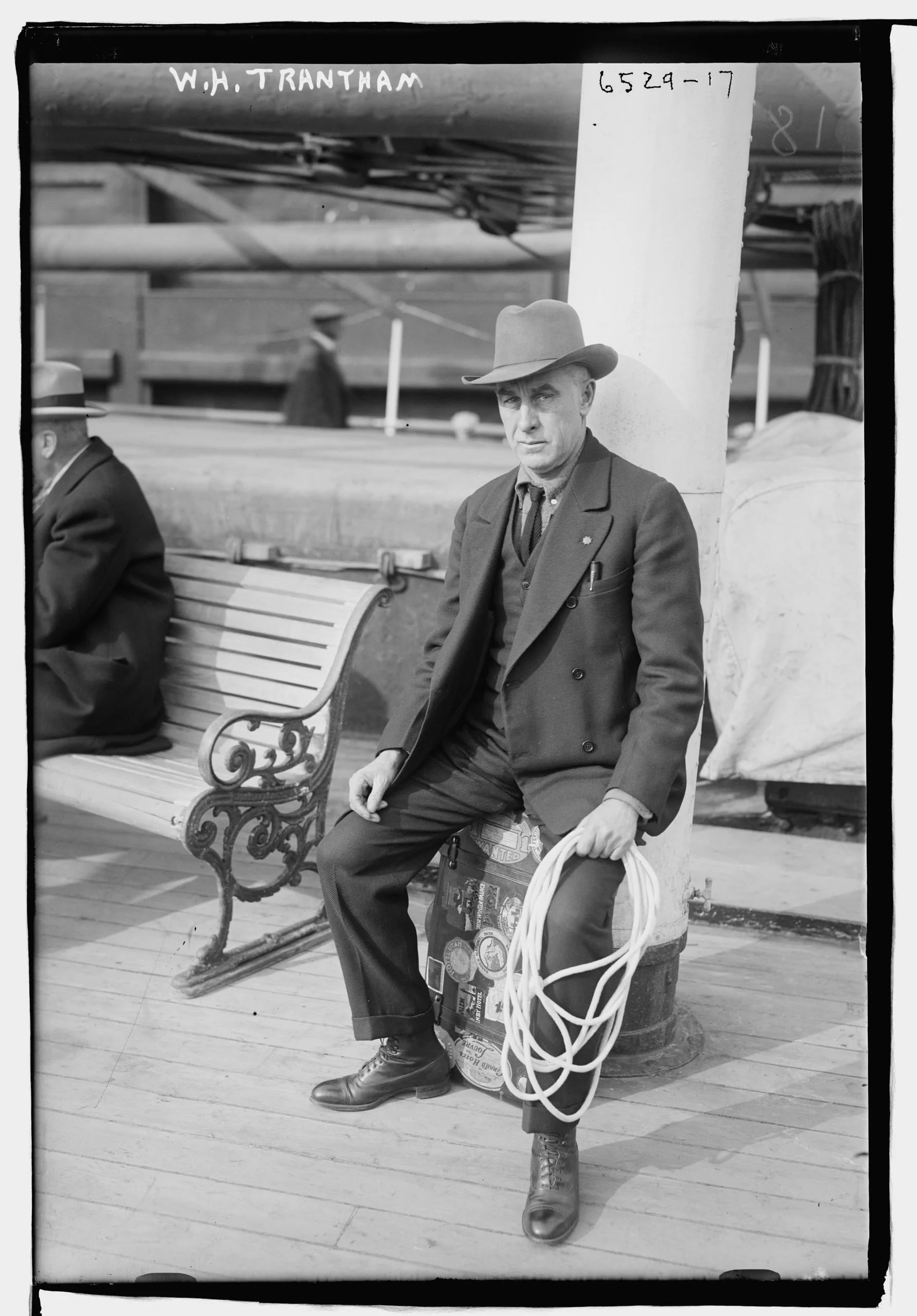 Portrait of William Harrison Trantham (1875–1945) – memorial page
