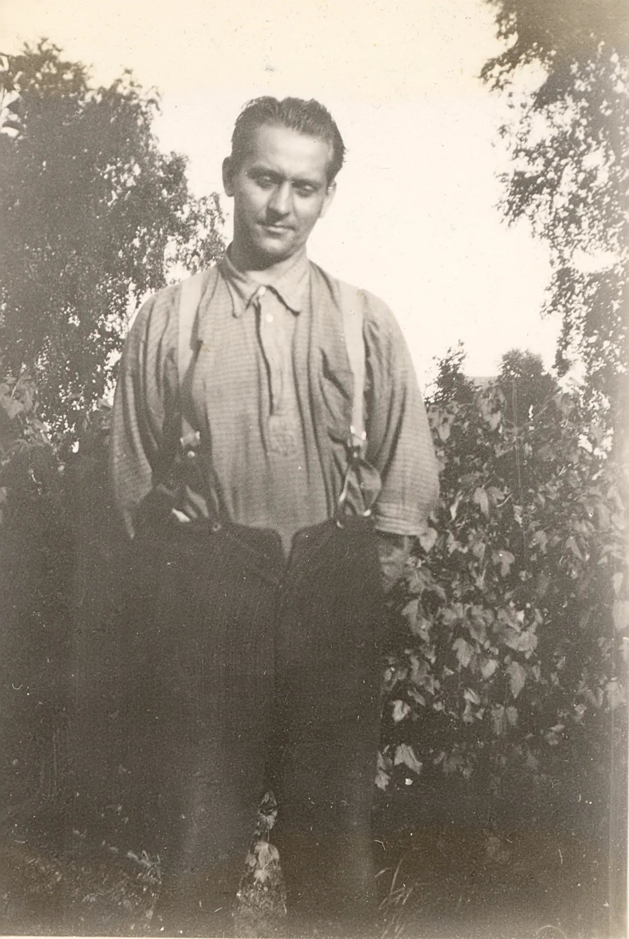 Porträt von Gustaf Holgersson (1893–1952) – Gedenkseite
