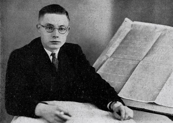 Porträt von Johannes Wardenier (1912–1960) – Gedenkseite