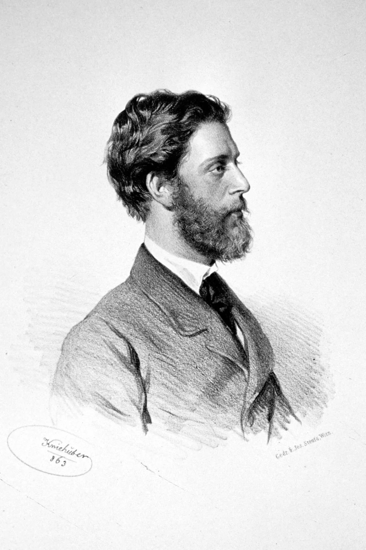 Portrait of Ludwig Passini (1832–1903) – memorial page