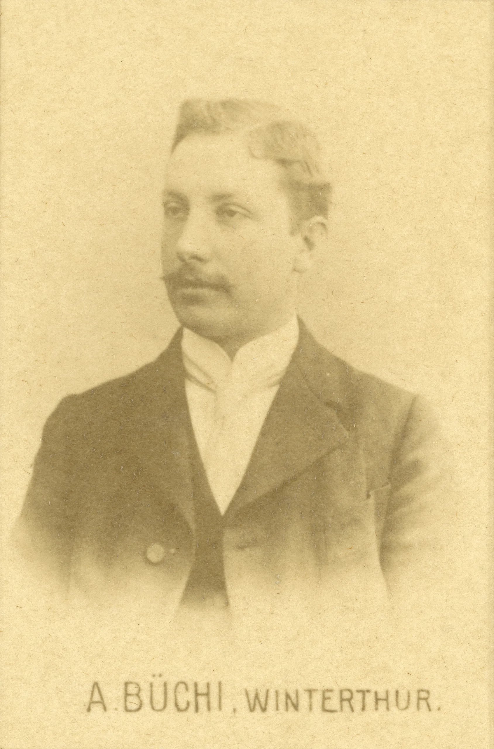 Porträt von Alfred Büchi (1879–1959) – Gedenkseite
