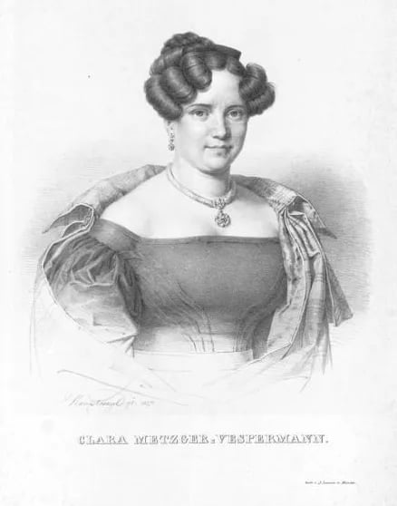 Porträt von Klara Vespermann (1799–1827) – Gedenkseite