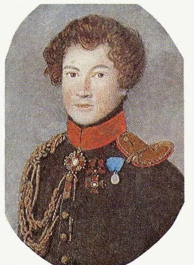 Porträt von Johann Reinhold (Ivan Romanovic) von Dreyling (1793–1876) – Gedenkseite