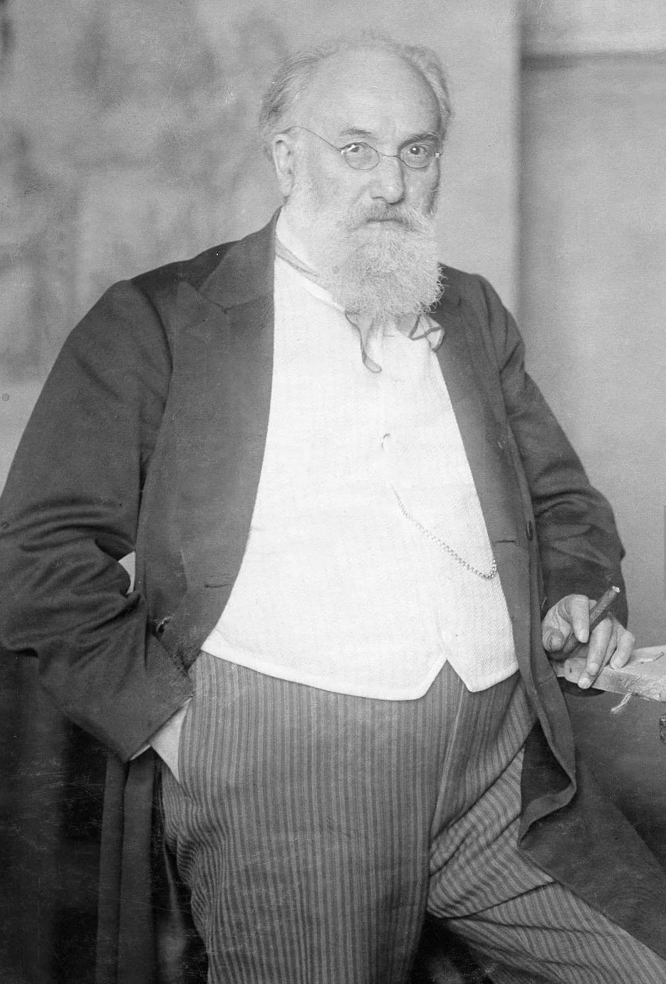 Portrait of Otto Geyer (1843–1914) – memorial page