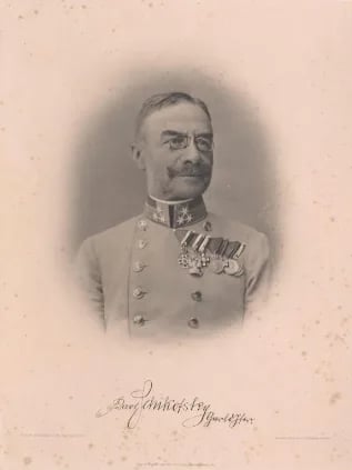 Porträt von Karl von Schikofsky (1850–1927) – Gedenkseite