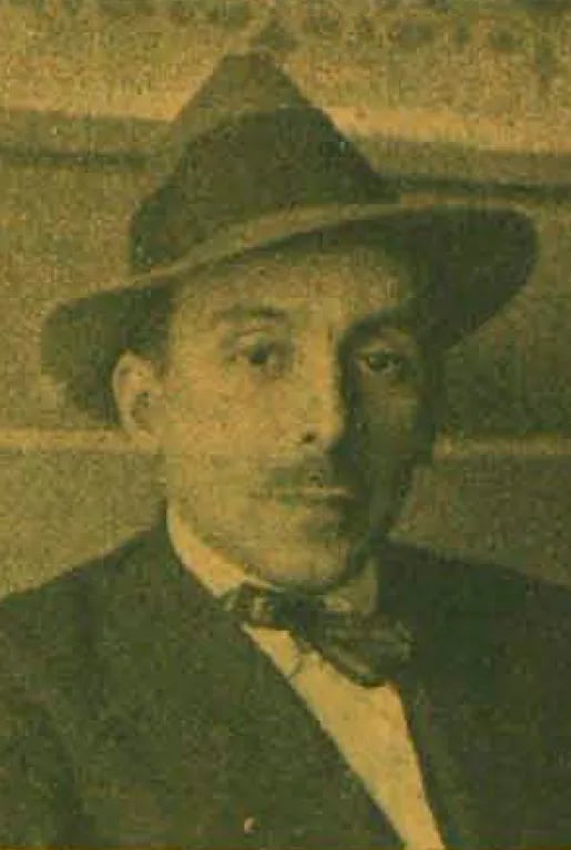 Porträt von Fernando Soteras (1886–1934) – Gedenkseite