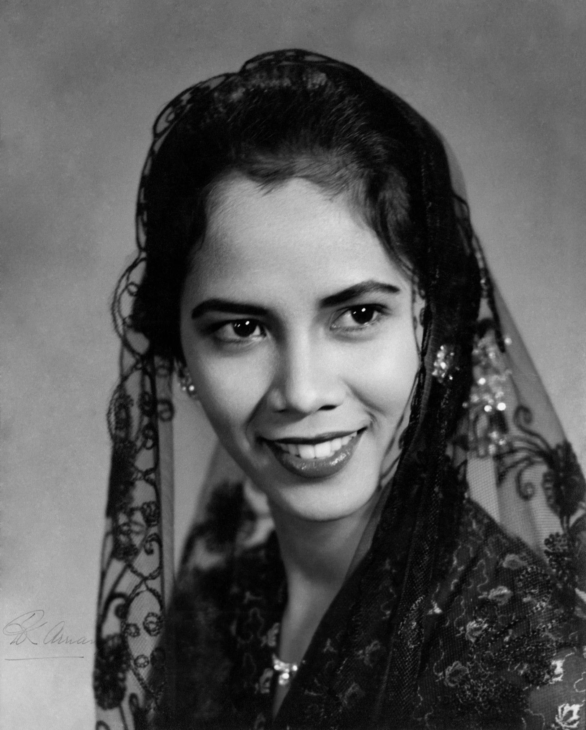 Portrait of Farida Arriany (1938–1977) – memorial page