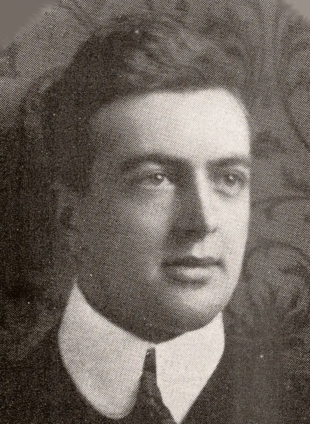 Porträt von Herbert Edward Nicholls (1877–1975) – Gedenkseite