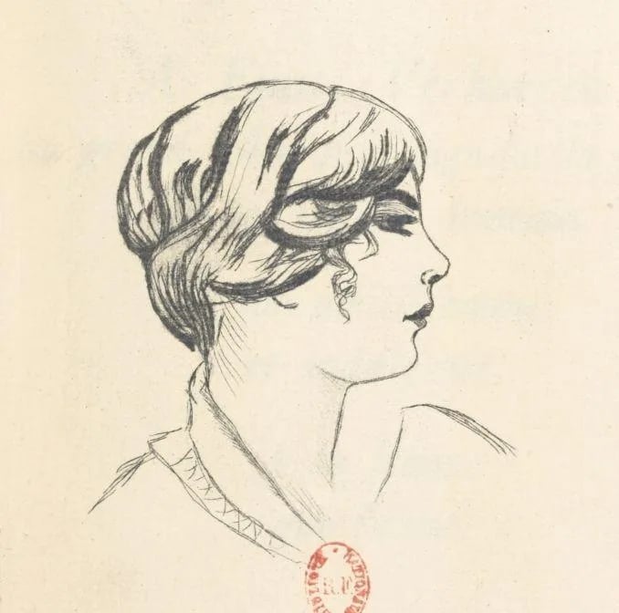 Porträt von Solange Rosenmark (1887–1963) – Gedenkseite