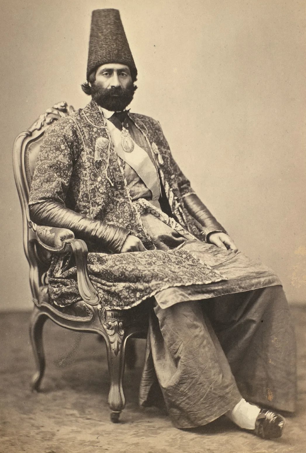 Porträt von Farouk Khan (1812–1871) – Gedenkseite