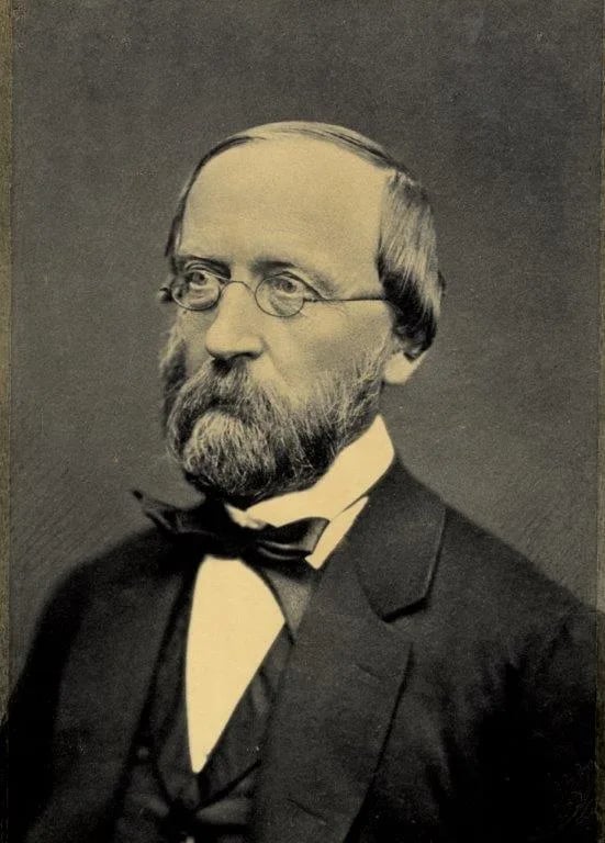 Porträt von Karl Lorentzen (1817–1888) – Gedenkseite