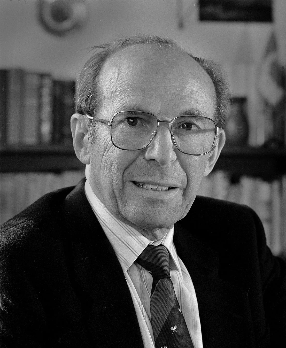 Portrait of Jan Milíč Lochman (1922–2004) – memorial page