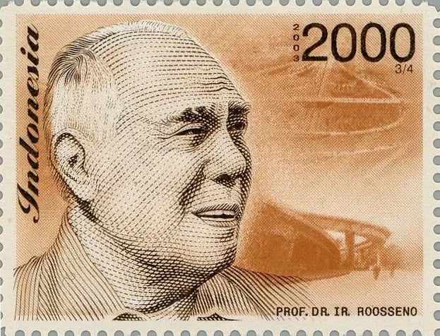 Portrait of Roosseno Soerjohadikoesomo (1908–1996) – memorial page