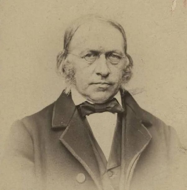 Porträt von Johannes Landenberger (1818–1880) – Gedenkseite