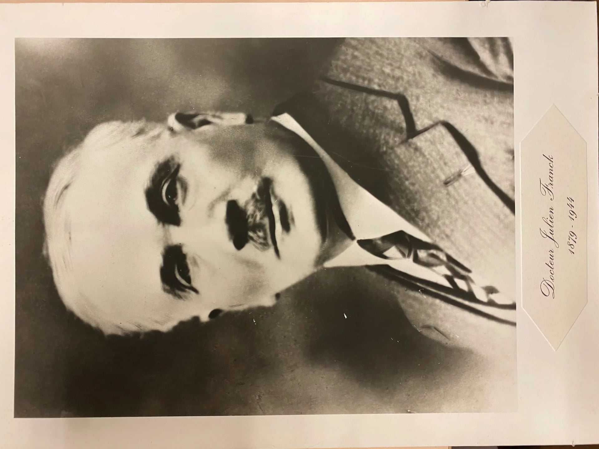 Portrait of Julien Franck (1879–1944) – memorial page
