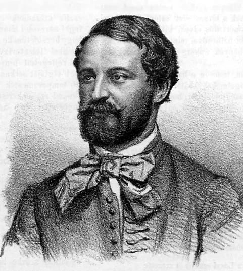 Porträt von Joseph Rudics von Almás (1792–1879) – Gedenkseite