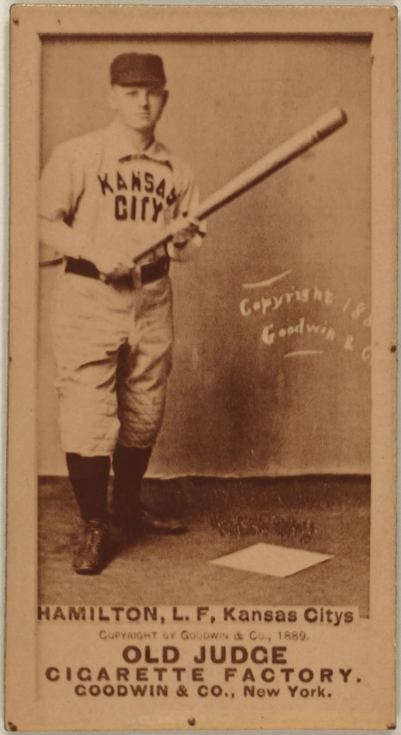Porträt von Billy Hamilton (1866–1940) – Gedenkseite