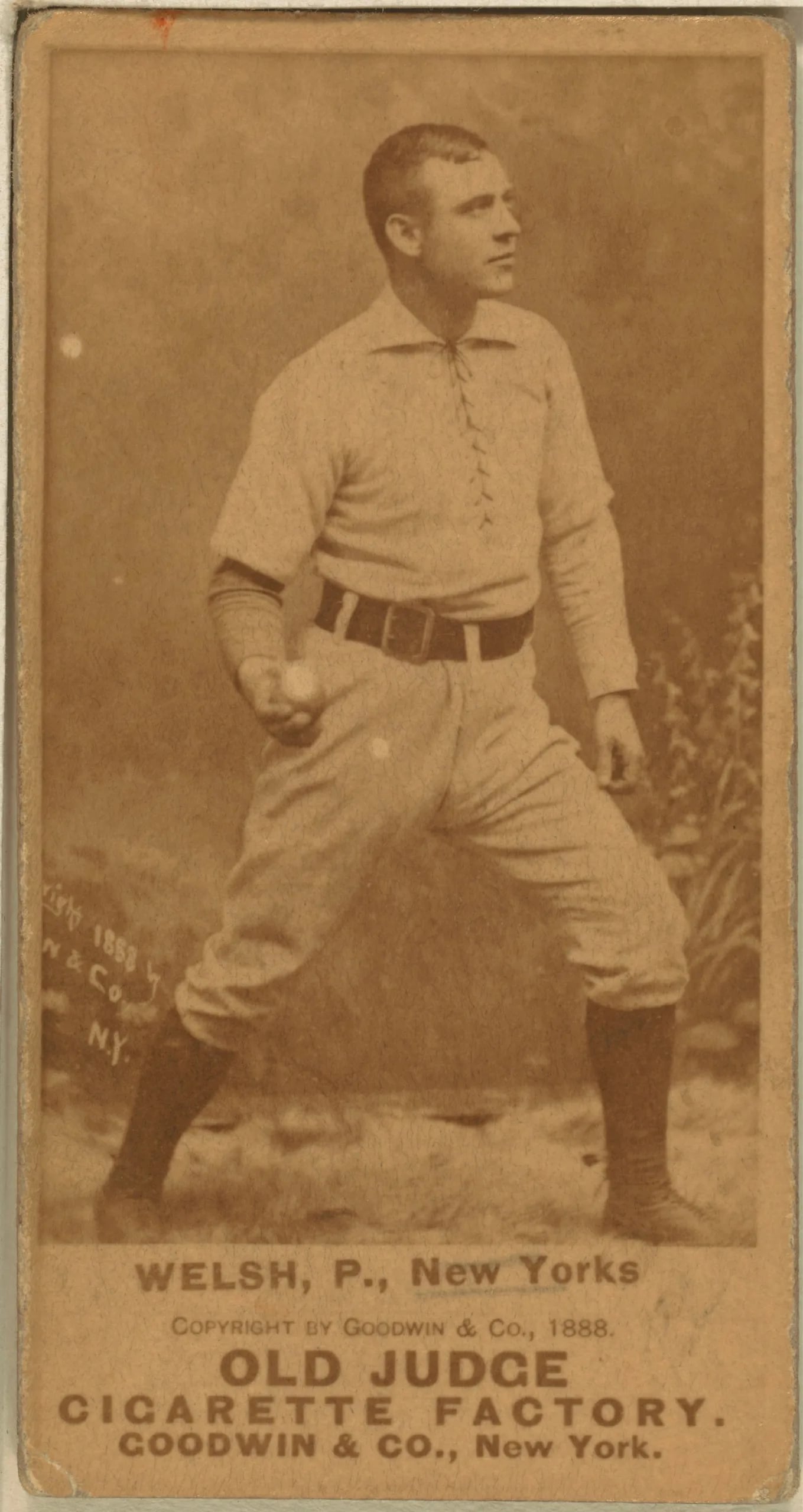 Portrait of Mickey Welch (1859–1941) – memorial page