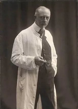 Porträt von Arnold Krog (1856–1931) – Gedenkseite