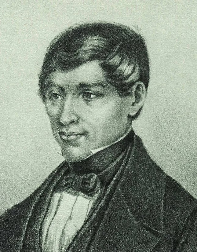 Porträt von Eduard Blösch (1807–1866) – Gedenkseite