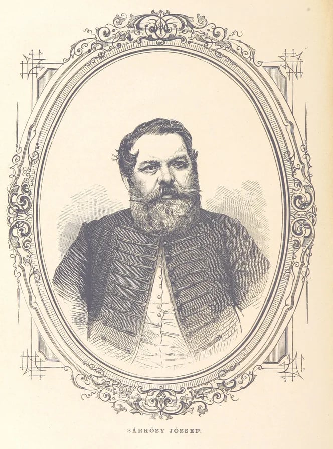 Portrait of József Sárközy (1802–1867) – memorial page