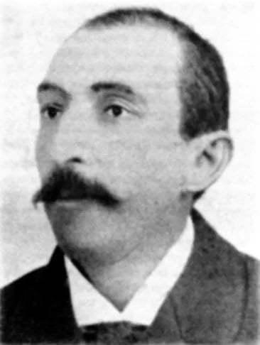 Porträt von Josip Kozarac (1858–1906) – Gedenkseite